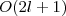 $ O(2l+1)$