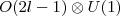$ O(2l-1)\otimes U(1)$