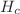 $ H_{c}$