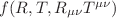 $ f(R,T,R_{\mu\nu}T^{\mu\nu})$