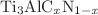 $ {\rm Ti}_{3}{\rm AlC}_{\mathit{x}} {\rm N}_{1-{\mathit x}}$