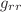 $ g_{rr}$