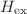 $ H_{\rm ex}$