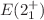 $E(2^{+}_{1})$
