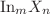 $ {\rm In}_{m}X_{n}$