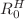 $ {R}_0^H$