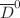 $\overline{D}^{0}$