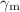 $ \gamma_{{\rm m}}$