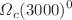 $$\varOmega {_c}(3000)^0$$
