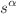 $$ s^{\alpha } $$