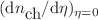 $$(\hbox {d}n_{\hbox {ch}}/\hbox {d}\eta )_{\eta =0}$$