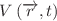 $$V\left( \overrightarrow{r},t\right) $$