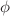 $$\phi $$