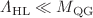 $$\Lambda _\mathrm{HL} \ll M_\mathrm{QG}$$