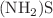 $$({\mathrm{NH}}_{2}){\mathrm{S}}$$
