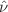 $${\hat{\nu }}$$