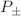 $$P_{\pm }$$
