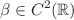 $$\beta \in C^2({\mathbb {R}})$$