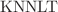 $${\text{KNNLT}}$$