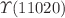 $${{\varvec{\Upsilon }}{(11020)}}$$