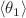 $$\langle \theta _1 \rangle $$