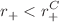 $$r_+<r_+^{C}$$