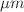 $$\,\mu m$$