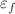 $$\varepsilon_{f}$$