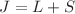 $$\varvec{J}=\varvec{L} + \varvec{S}$$