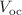 $${V}_{\mathrm{oc}}$$