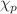 $$\chi _p$$