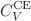 $$C_V^{\textrm{CE}}$$