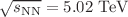 $$\sqrt{s_{\textrm{NN}}} = 5.02~\textrm{TeV}$$