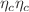 $$\eta _{c}\eta _{c}$$