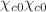 $$\chi _{c0} \chi _{c0}$$