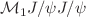 $${\mathcal {M}}_1J/\psi J/\psi$$