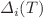 $$\Delta _i(T)$$
