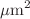 $${\mu {\text{m}}}^{2}$$