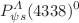 $$P_{\psi s}^{\Lambda }(4338)^{0}$$