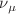 $$\nu _\mu$$