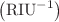 $$\left({\text{RIU}}^{-1}\right)$$