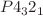 $${{P}}{{4}_{3}} {2}_{1}$$