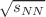 $$\sqrt{s_{NN}}$$