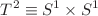 $$T^2\equiv S^1 \times S^1$$