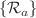 $$\{\mathcal {R}_a\}$$