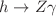 $$ h \rightarrow Z \gamma $$