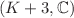 $$(K+3,\mathbb {C})$$