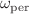 $${\omega }_{\text{per}}$$